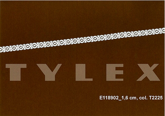Krajka Tylex E 1189 Krajka plet. el.SP  PAD E118902_0000_0016_T2225