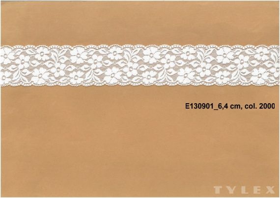 Krajka Tylex E 1309 Krajka plet. el.  PAD E130901_0000_0175_2000