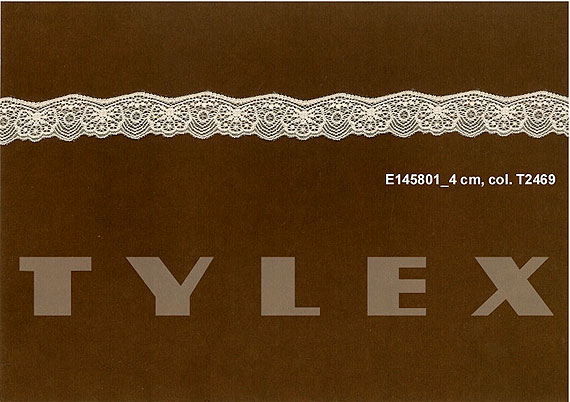 Krajka Tylex E 1458 Krajka plet. el.SP  PAD E145801_0000_0040_T2421