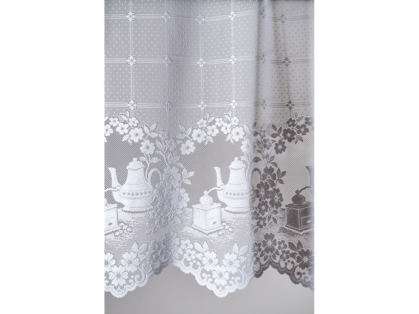 Záclona plet.C bordura PESh CLASSIC