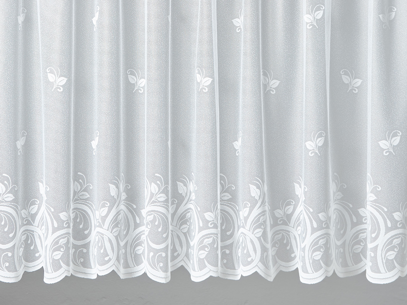 Záclona plet. C bordura PESh TYLEX CLASS