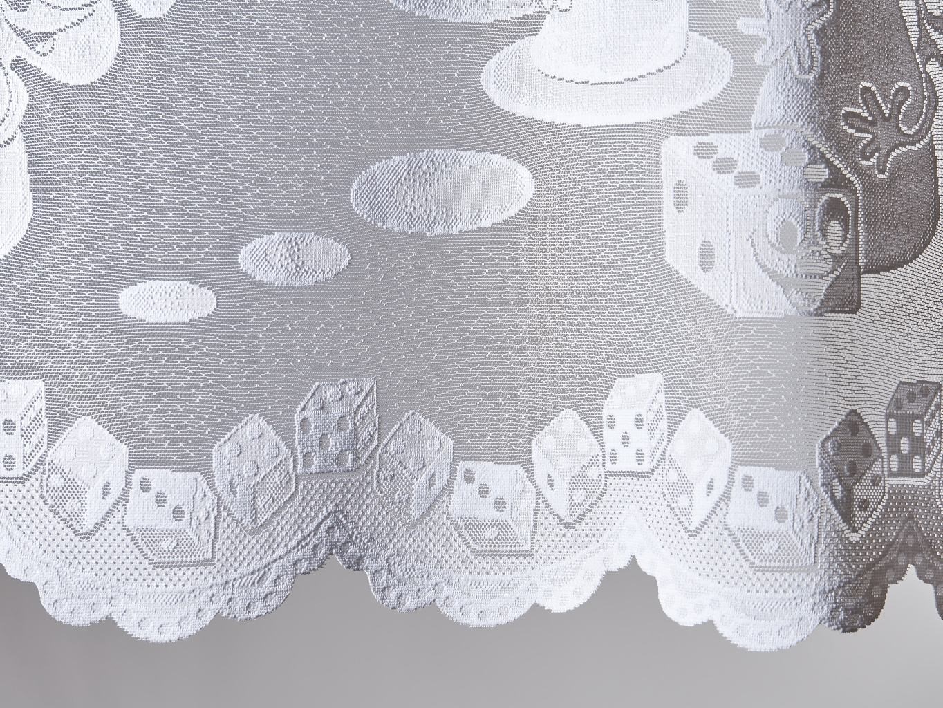 Záclona plet.C bordura PESh TYLEX BABY