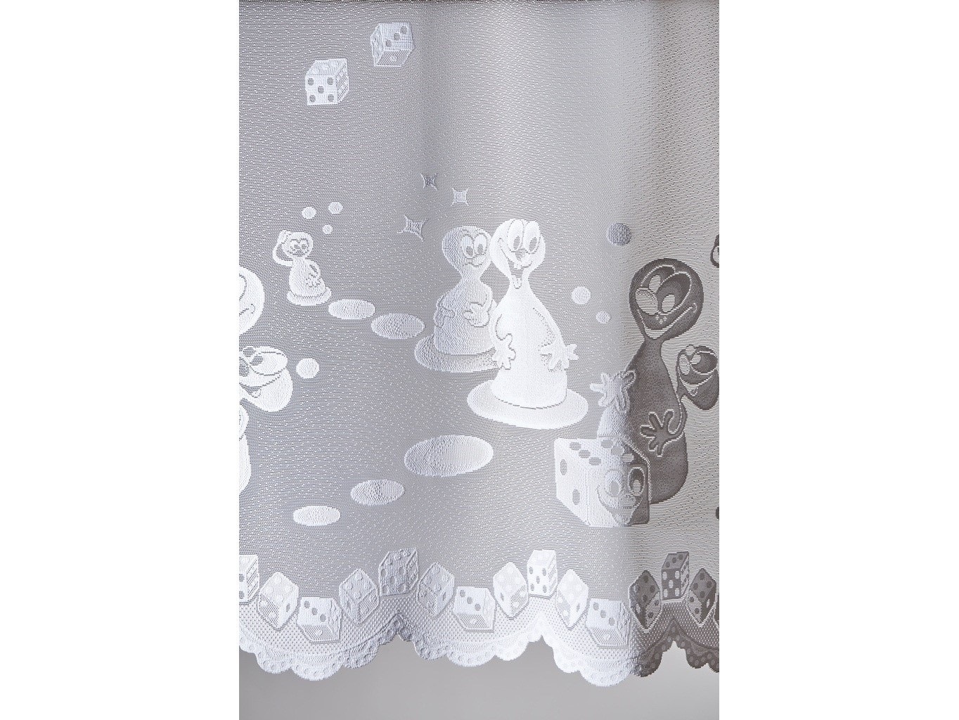 Záclona plet.C bordura PESh TYLEX BABY