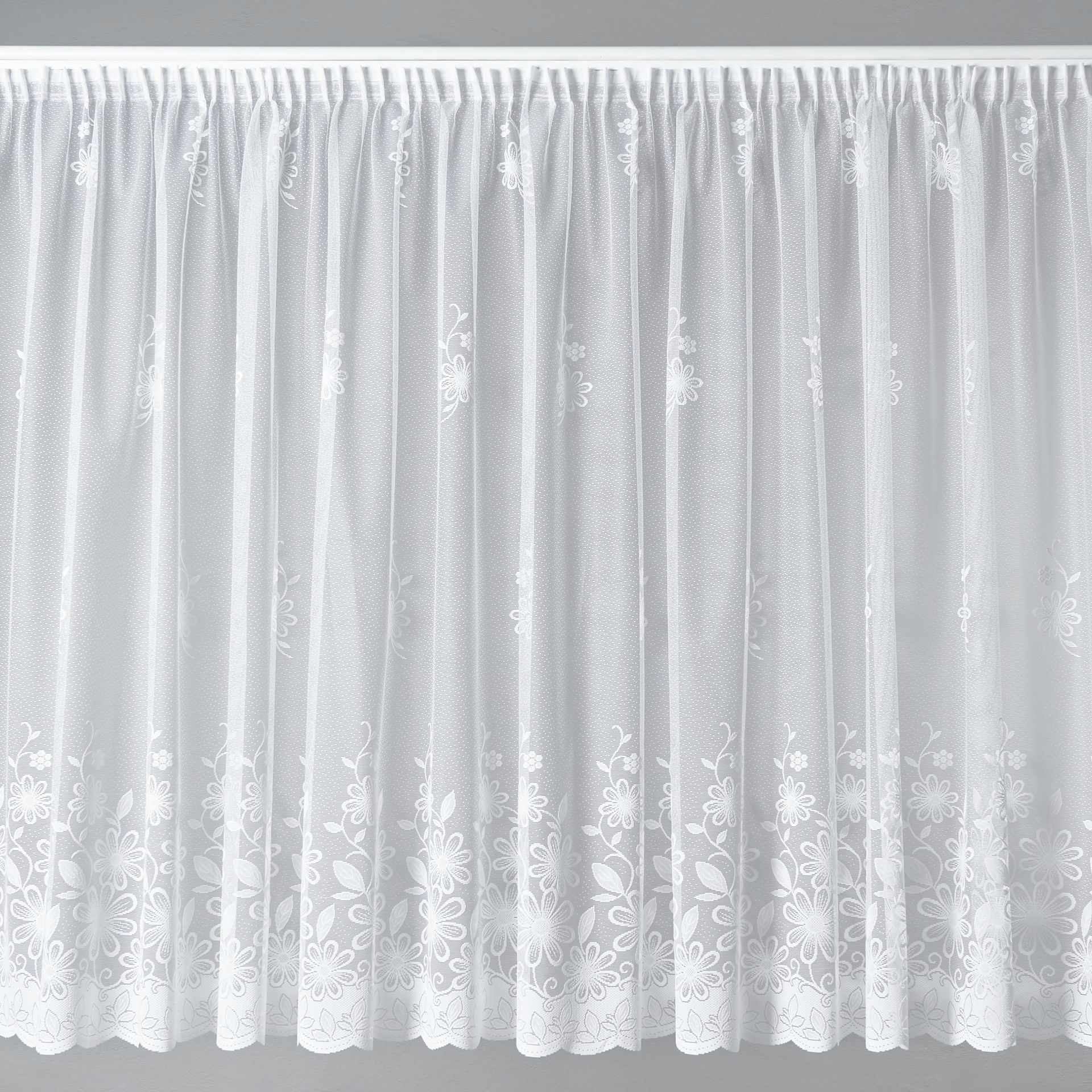 Záclona plet.C bordura PESh TYLEX CLASSI