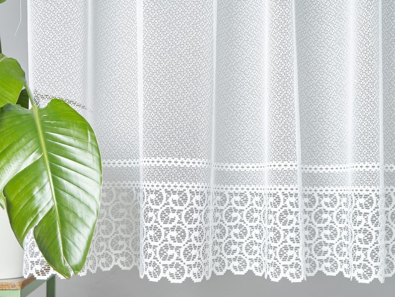 Záclona plet.C bordura PESh TYLEX CLASSI