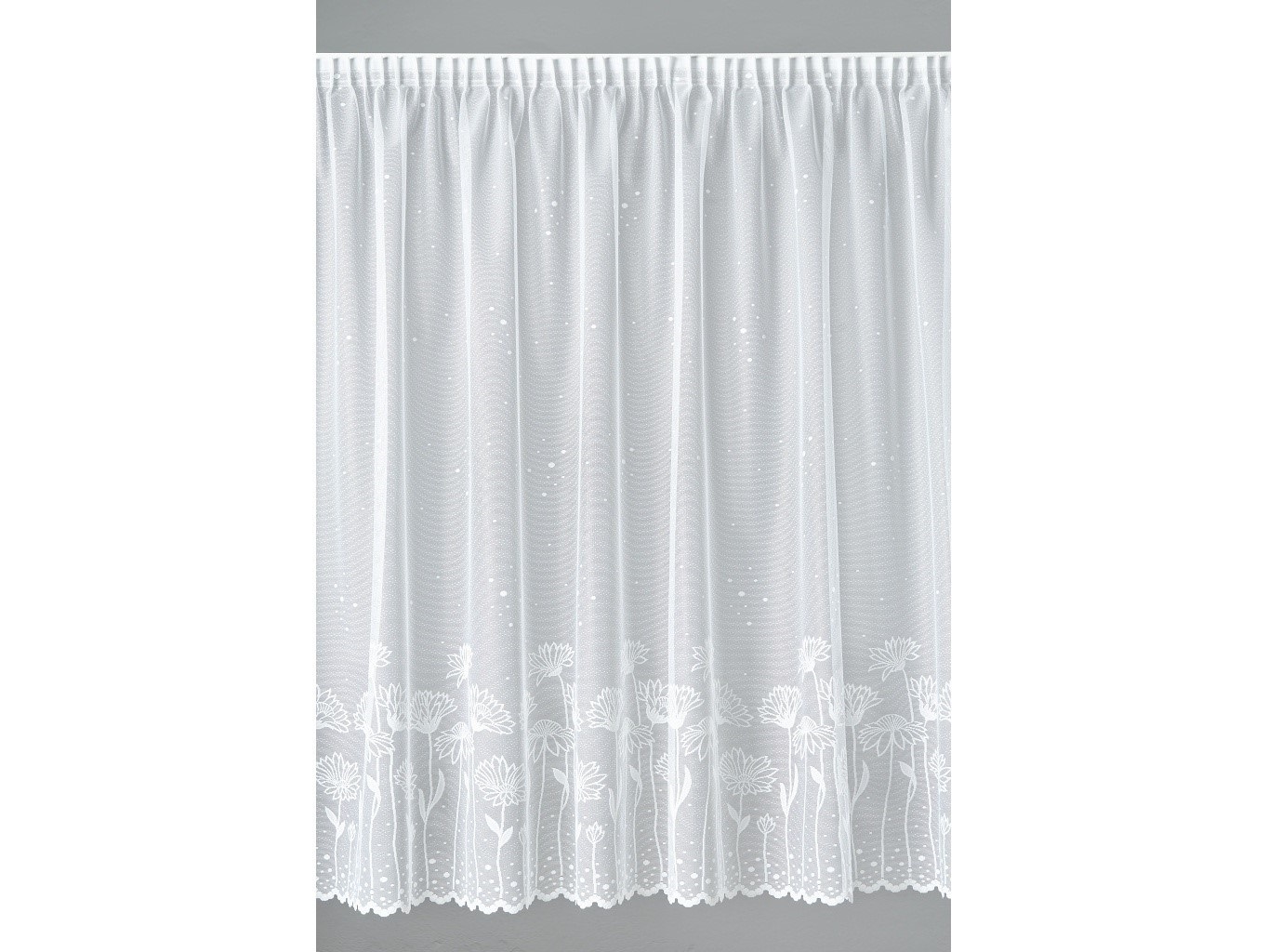 Záclona plet.C bordura PESh TYLEX CLASSI