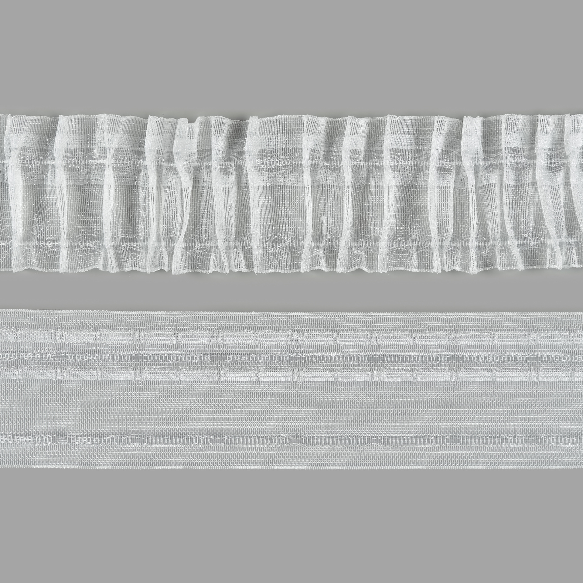 Stuha řasící uni průhledná - UNI 6815